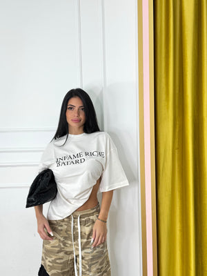 T-shirt minimal written