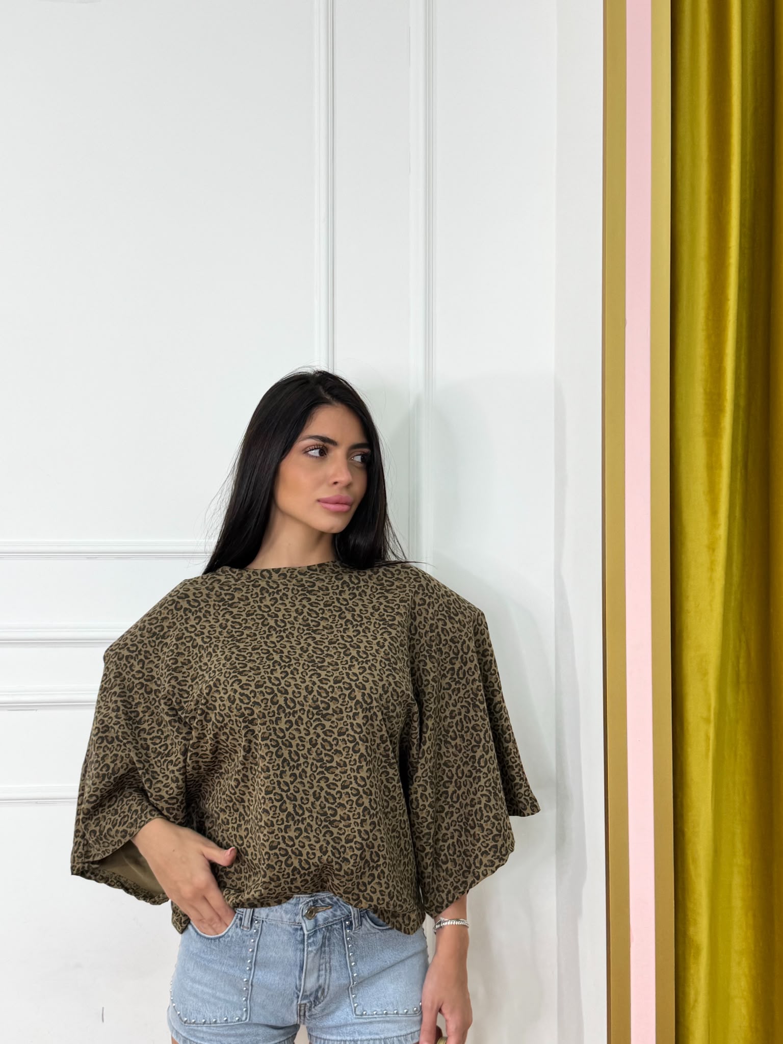 T-shirt maculato