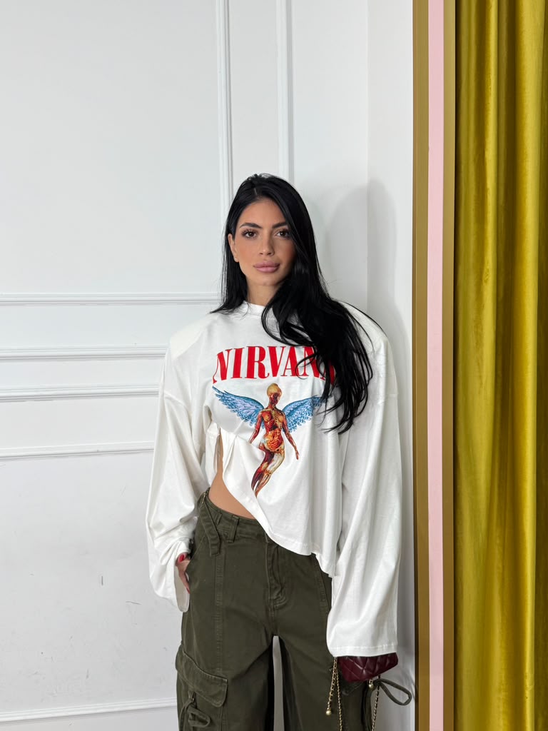 Maglia Nirvana White