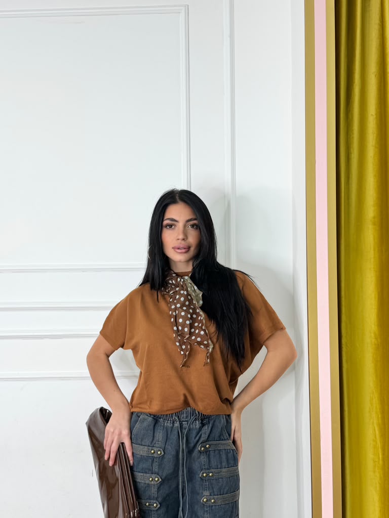 Maglia foulard