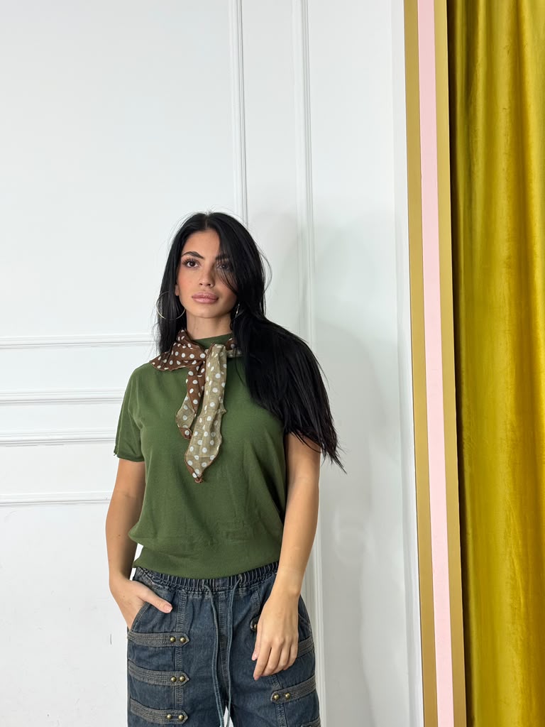 Maglia foulard