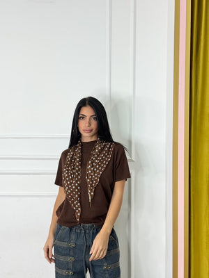 Maglia foulard