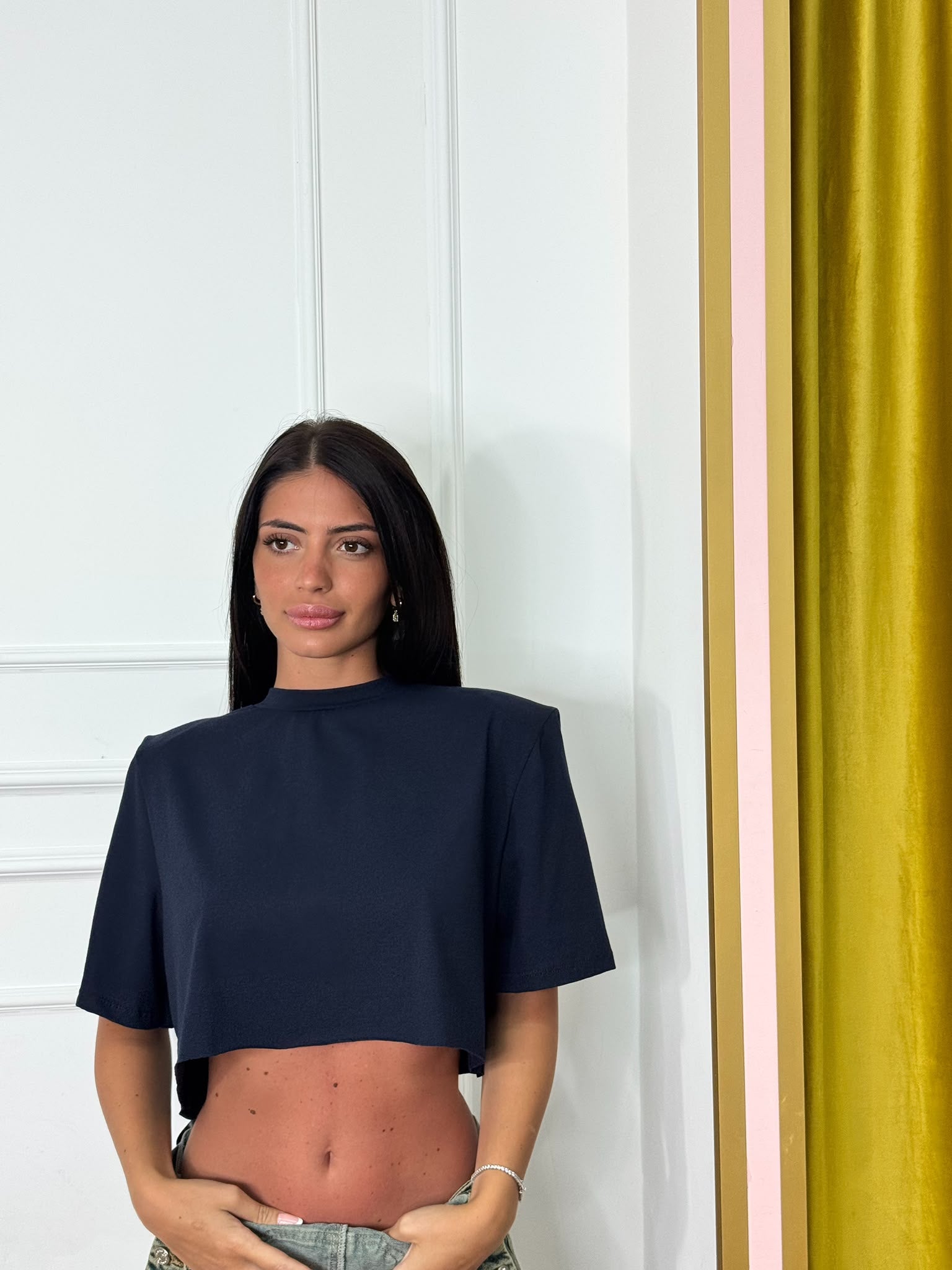 T-shirt crop