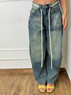 Jeans laced
