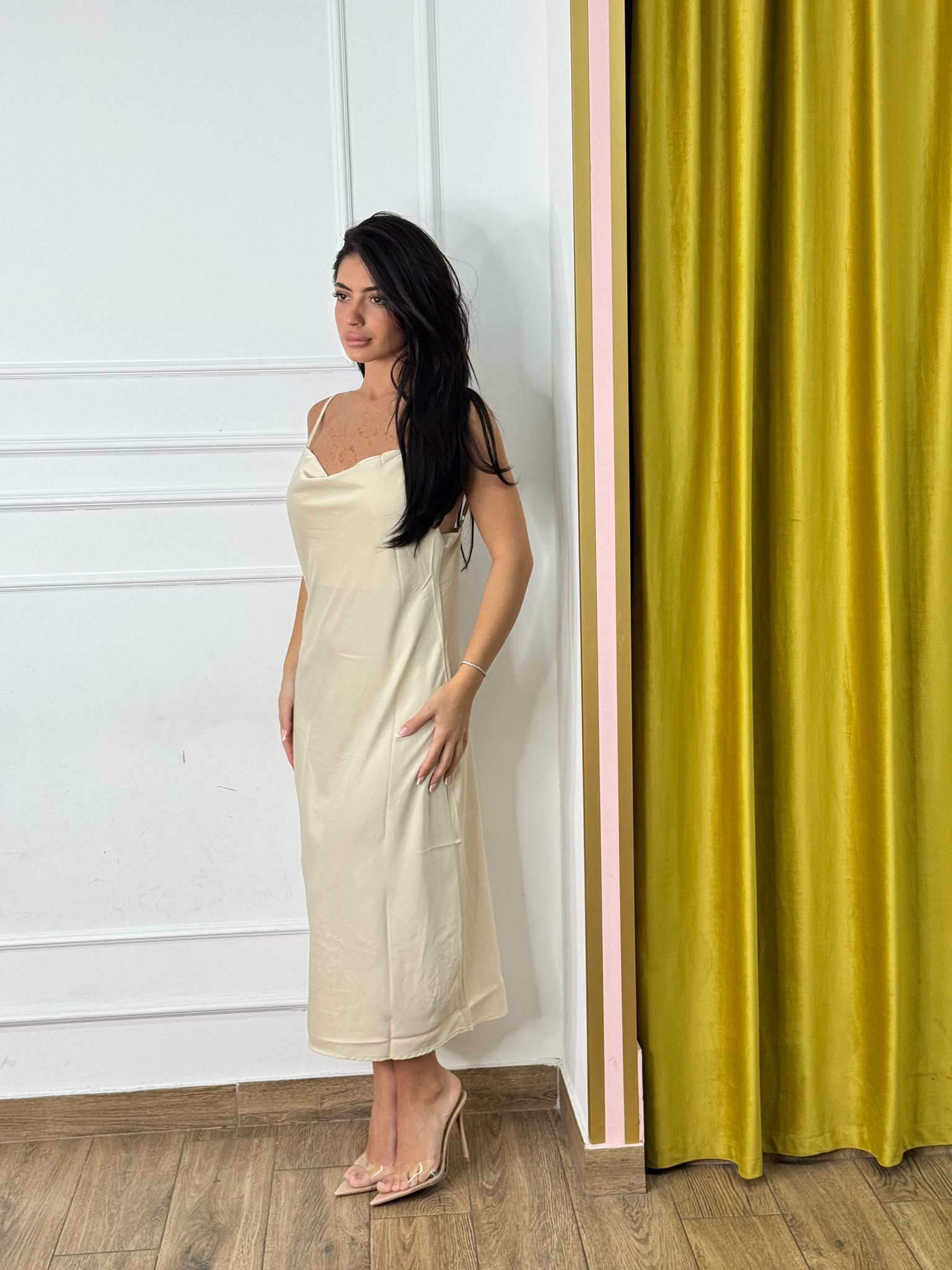 Dress satin