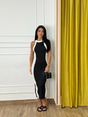 Dress Black and white