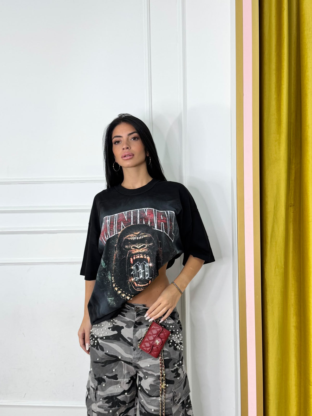T-shirt minimal animal