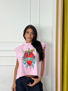 T-shirt pink sacred