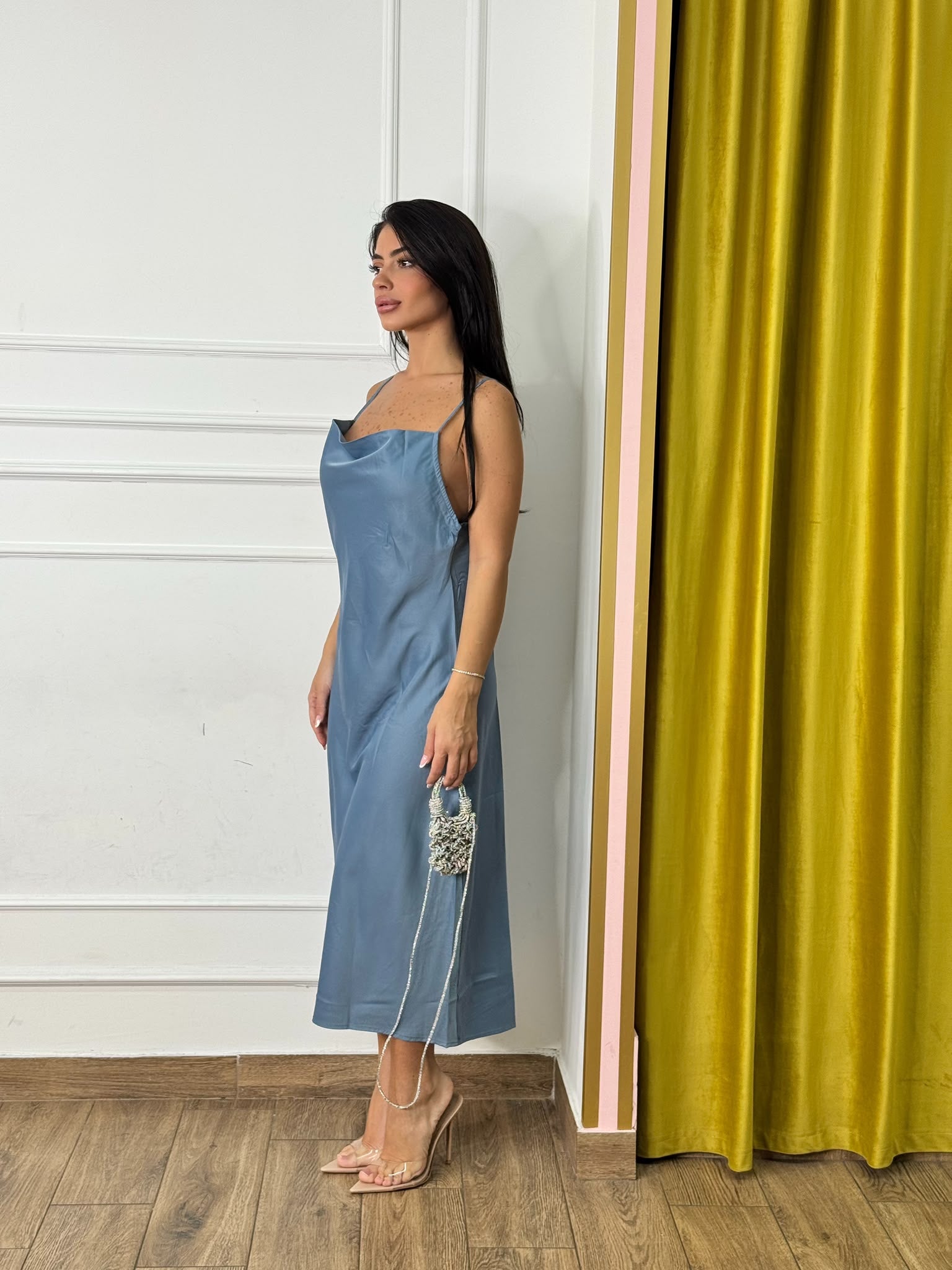 Dress satin