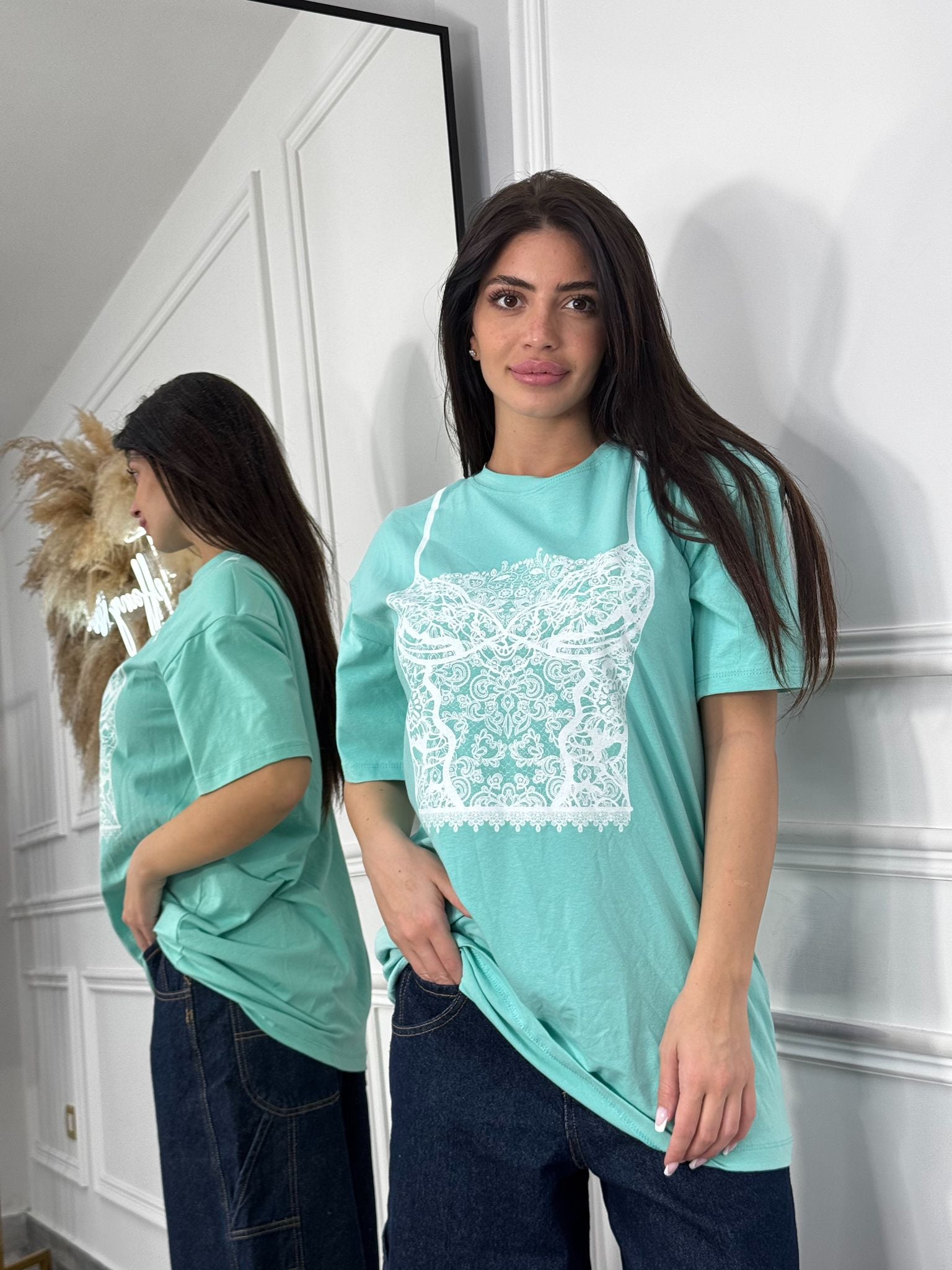 T-shirt corpetto