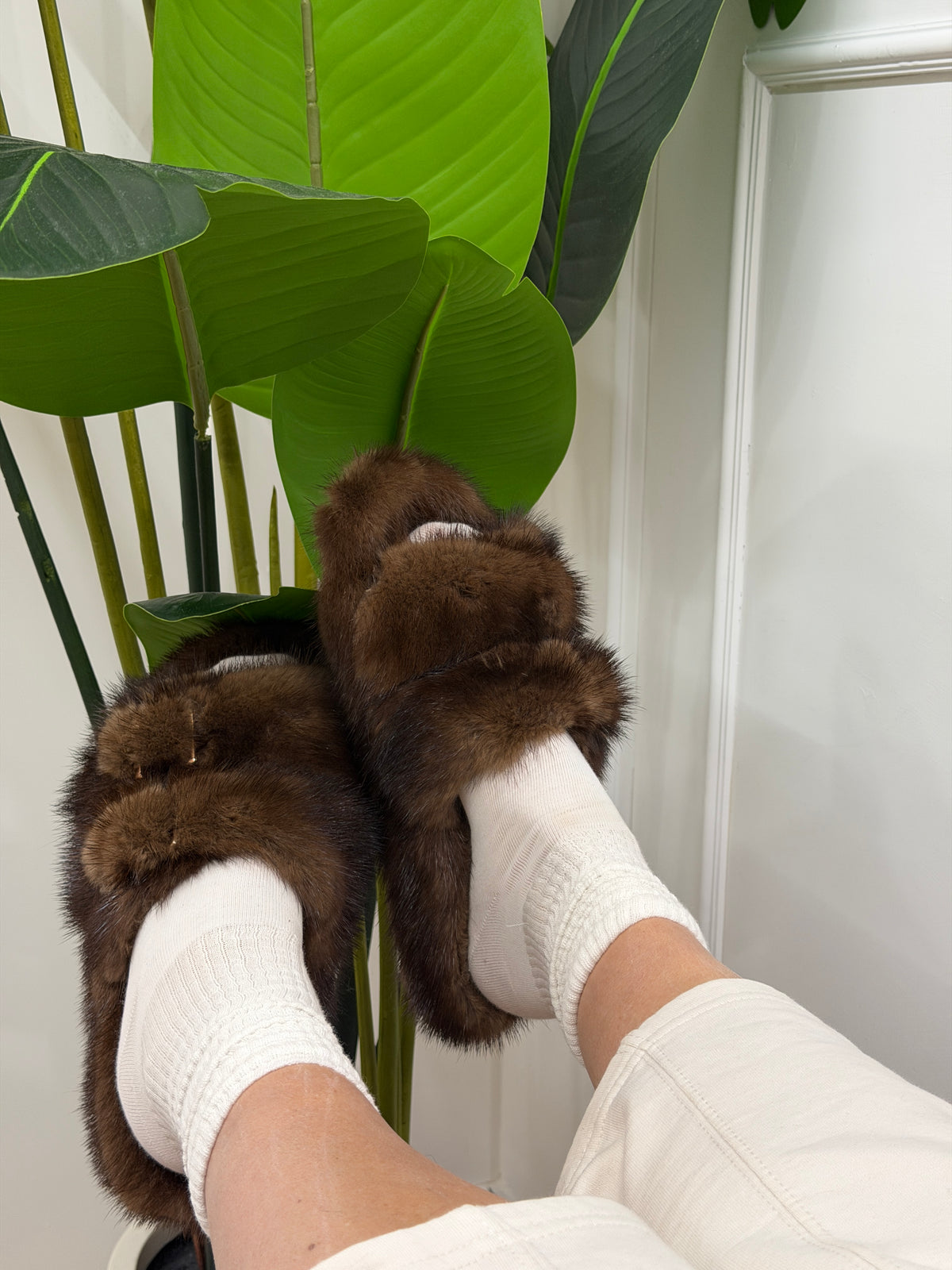 Slipper visone