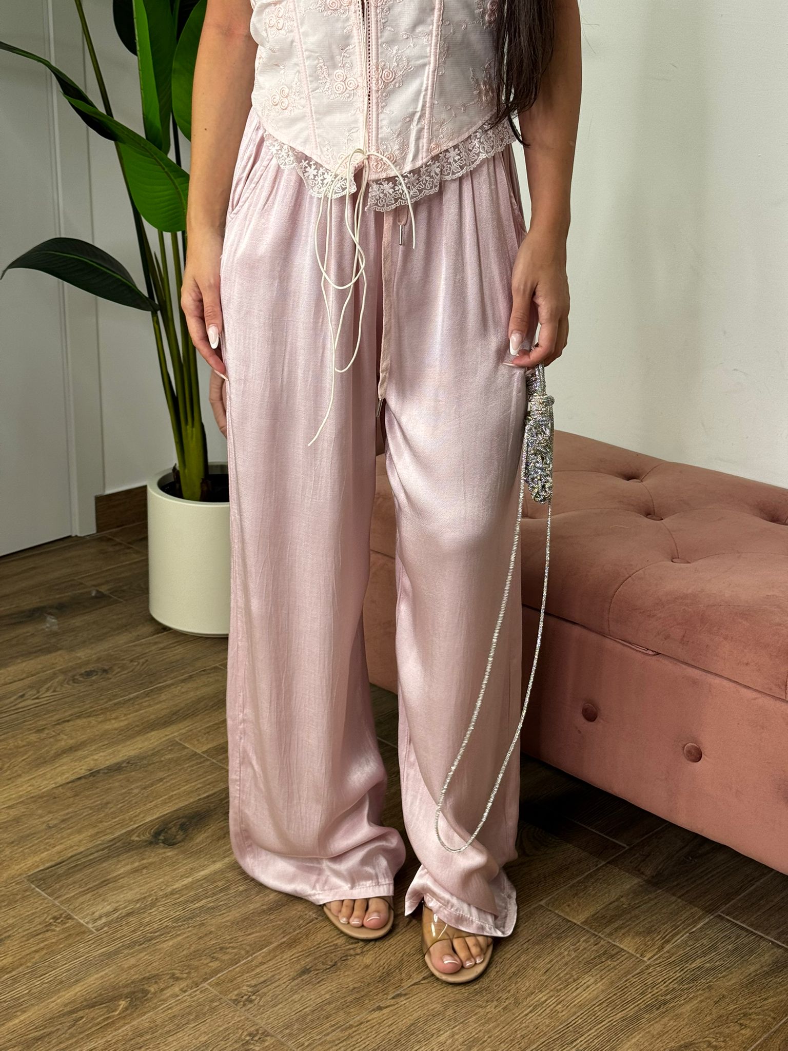 Pantalone Satin