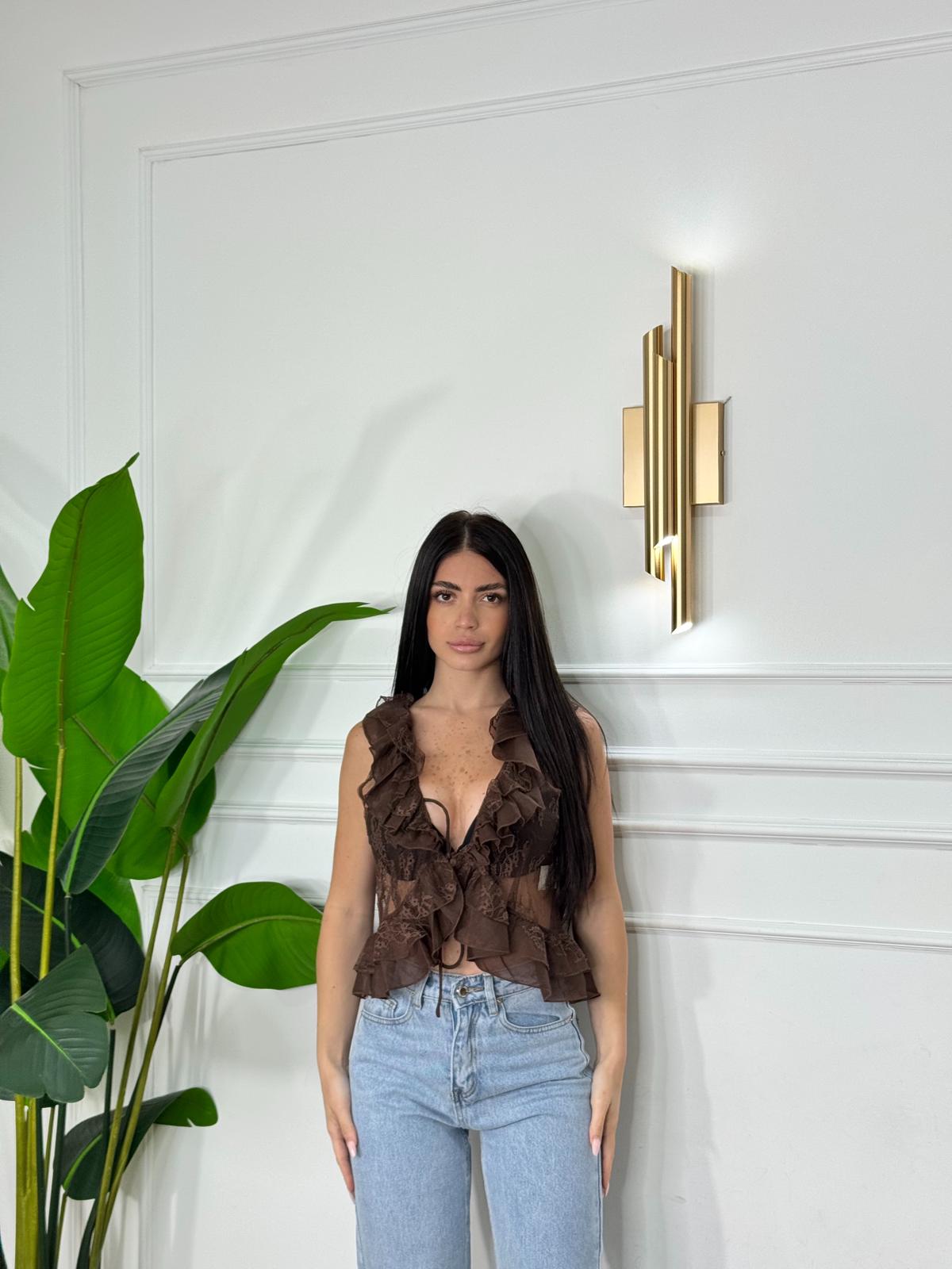 Camicia in pizzo