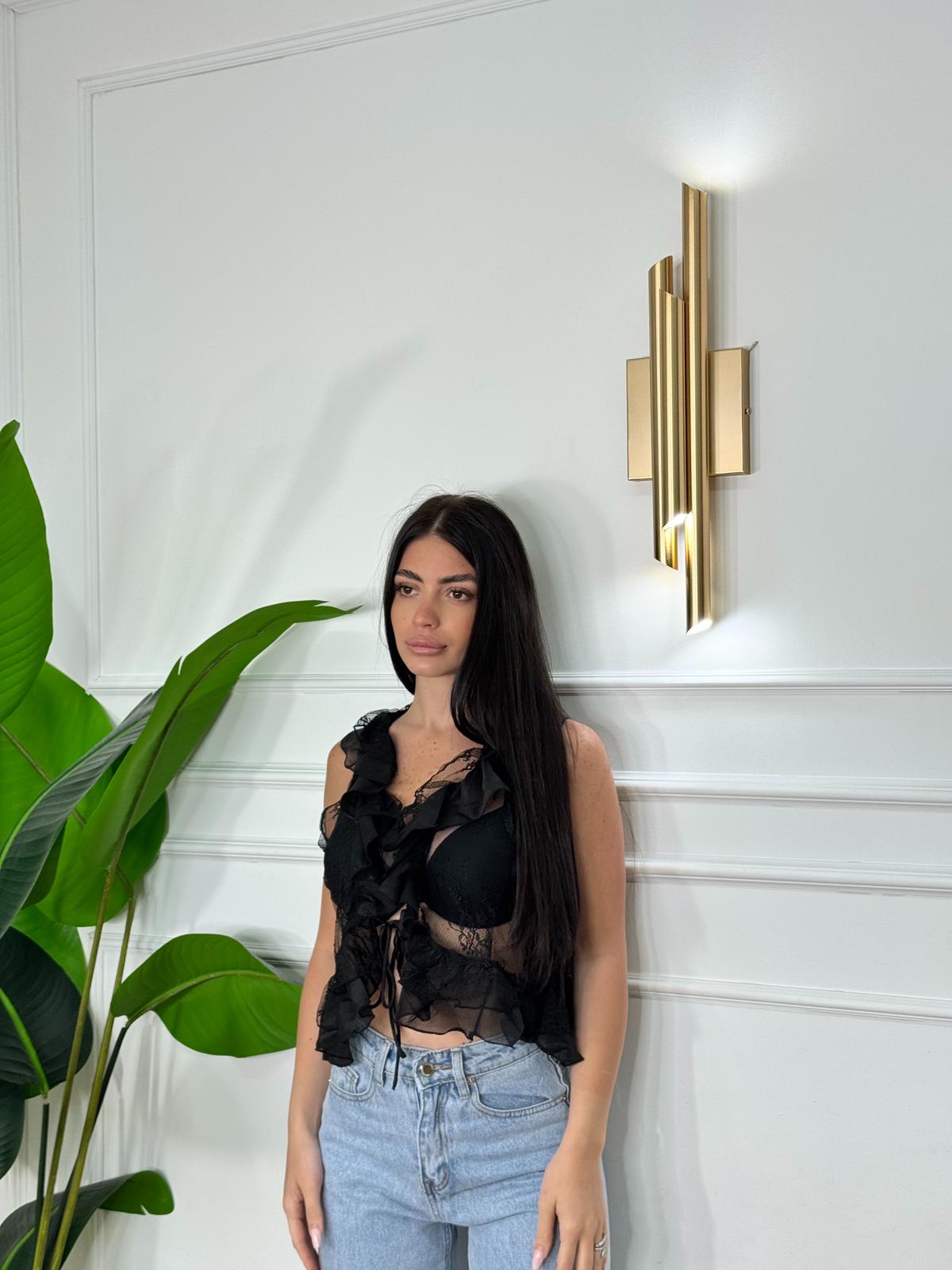 Camicia in pizzo