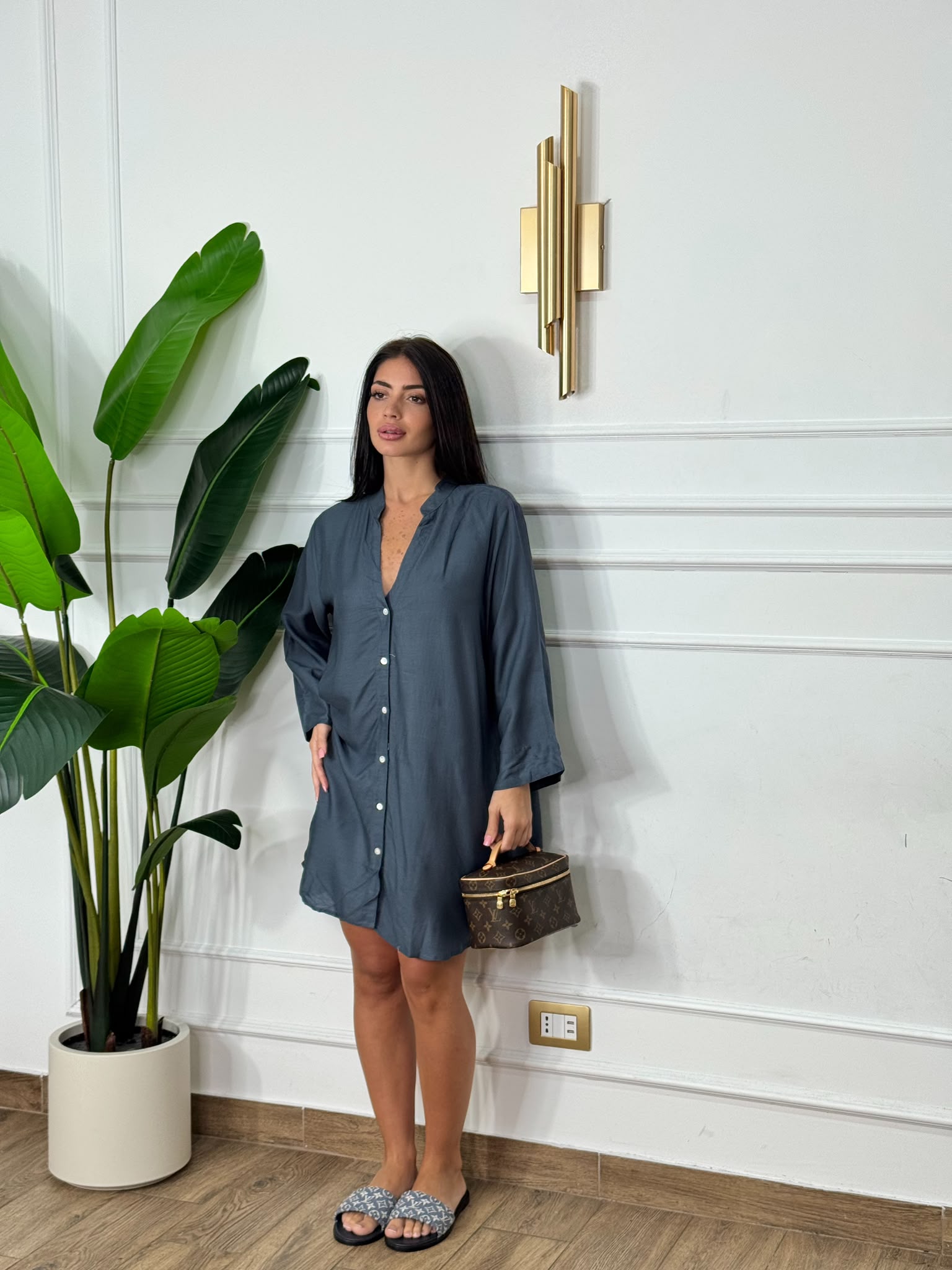 Maxi Camicia celine