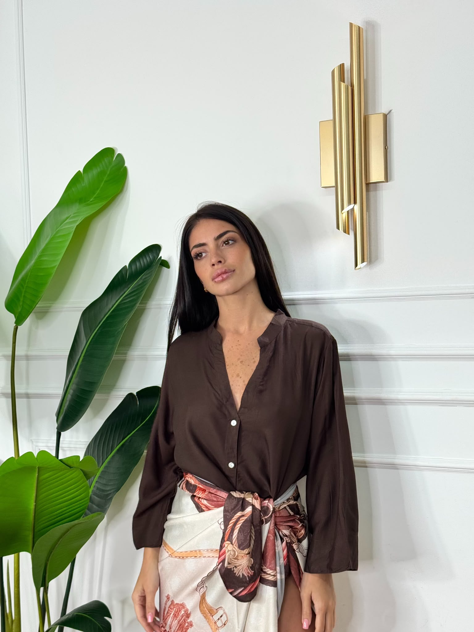 Maxi Camicia celine