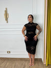 Dress in pizzo curvy
