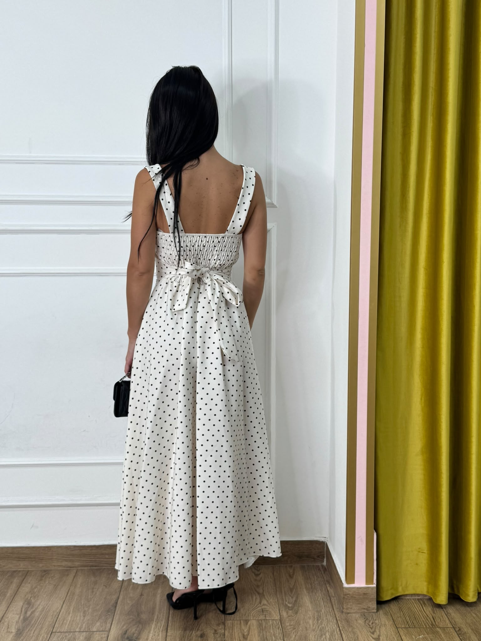 Dress Cream Pois