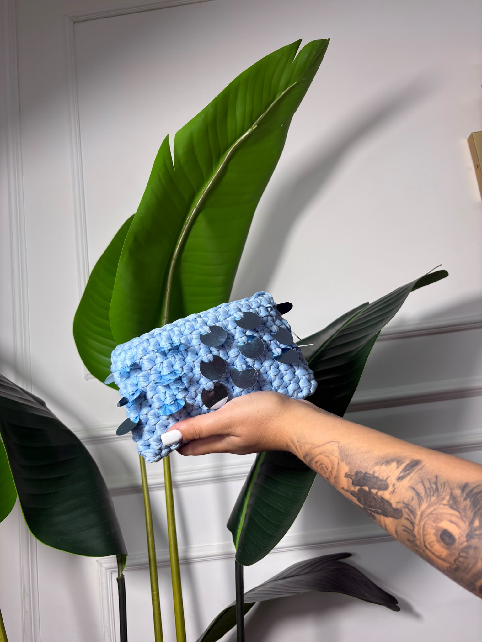 Mini Pochette Crochet