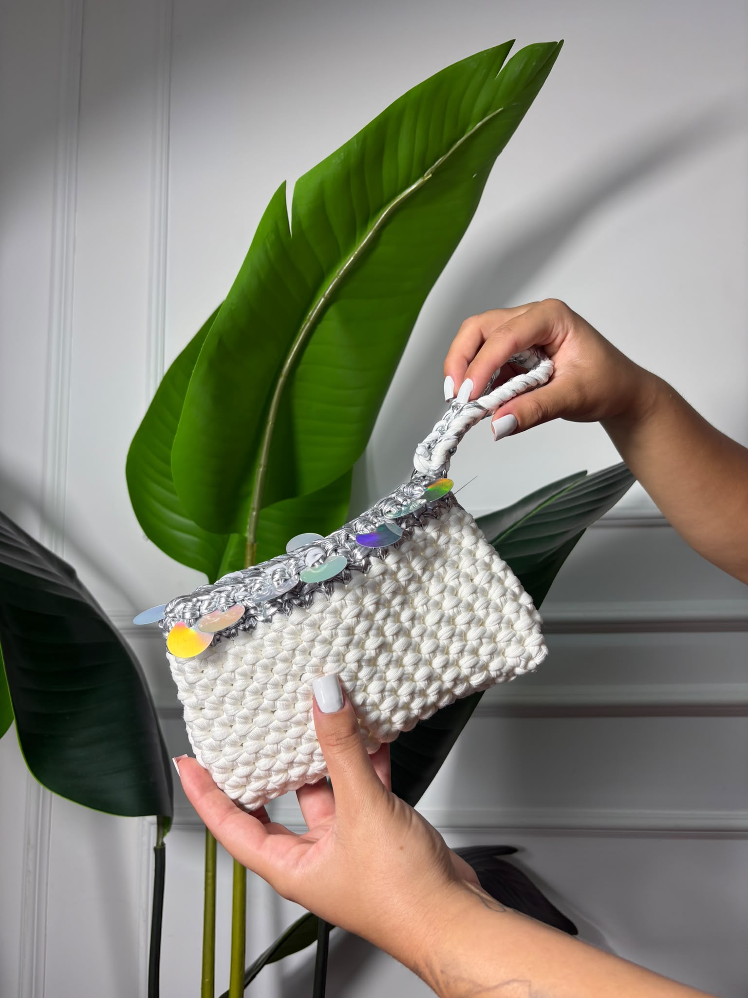Mini Pochette Crochet