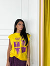 T-shirt yellow Nirvana