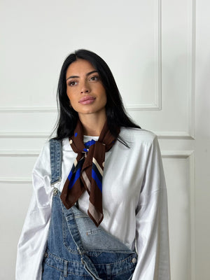 Foulard lumina pois
