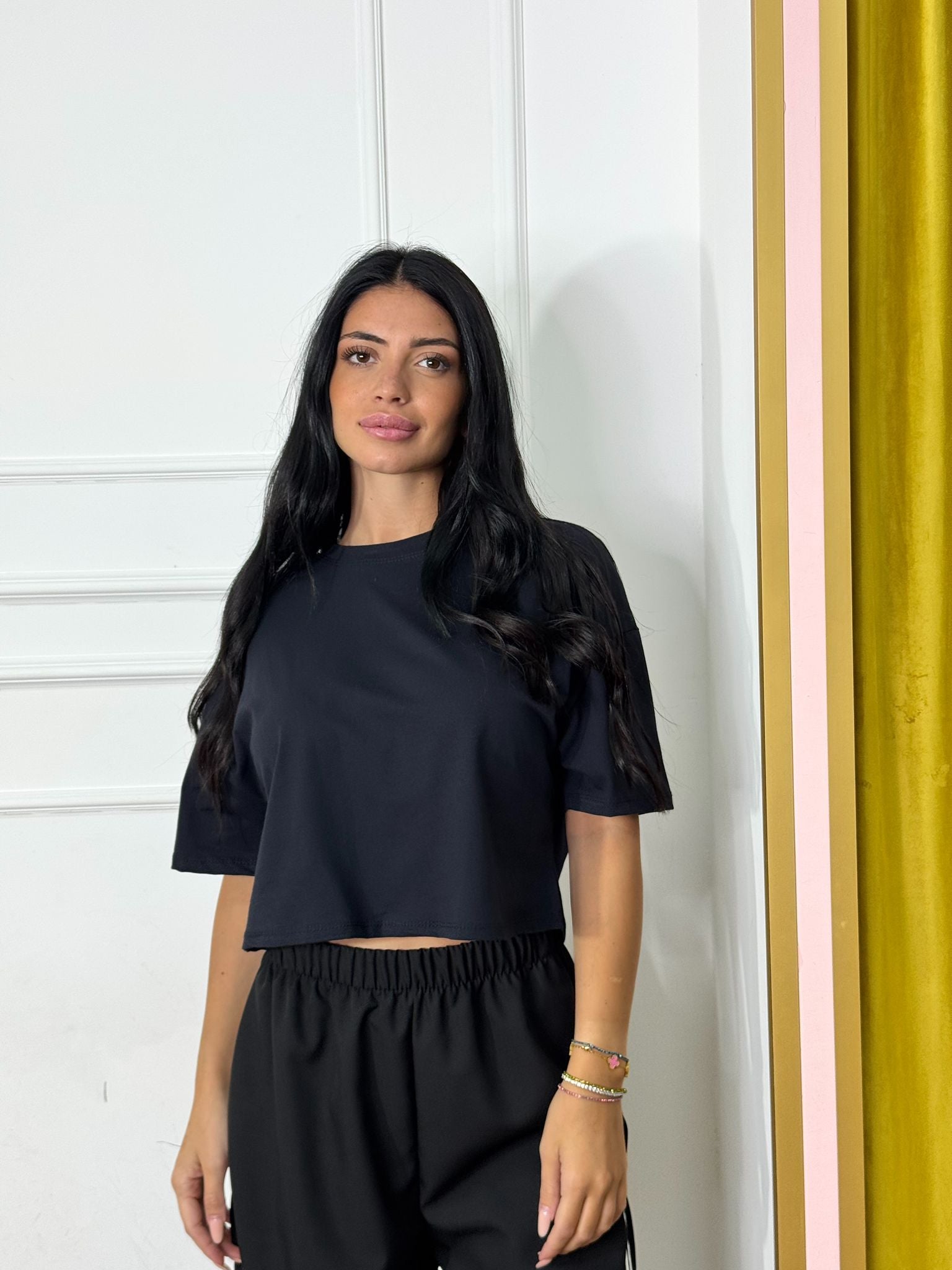 T-shirt crop ely