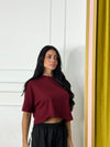 T-shirt crop ely