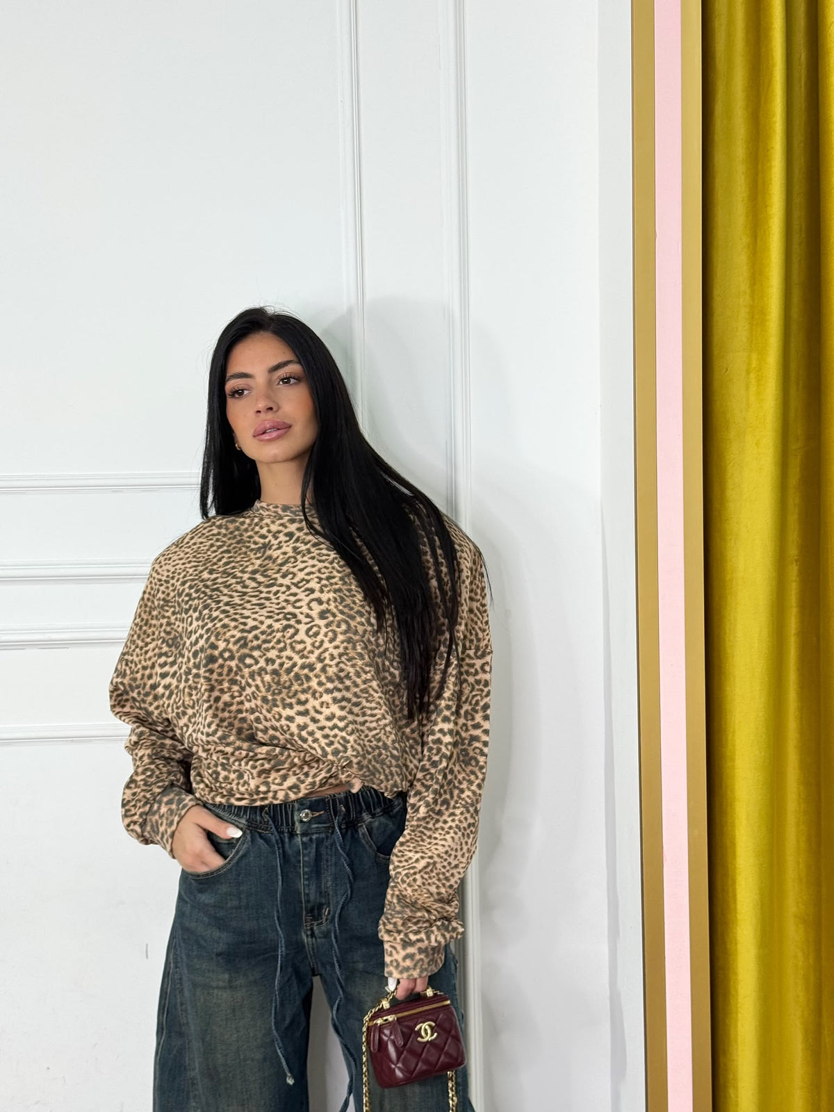 Felpa Leopard