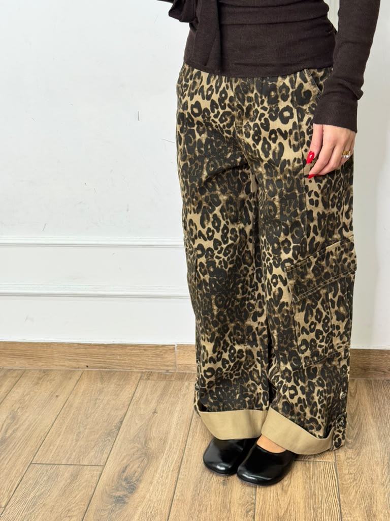 Jeans Leopard
