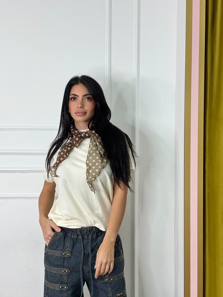 Maglia foulard